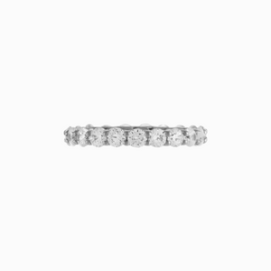 DAINTY ETERNITY BAND RING / SIZE 7