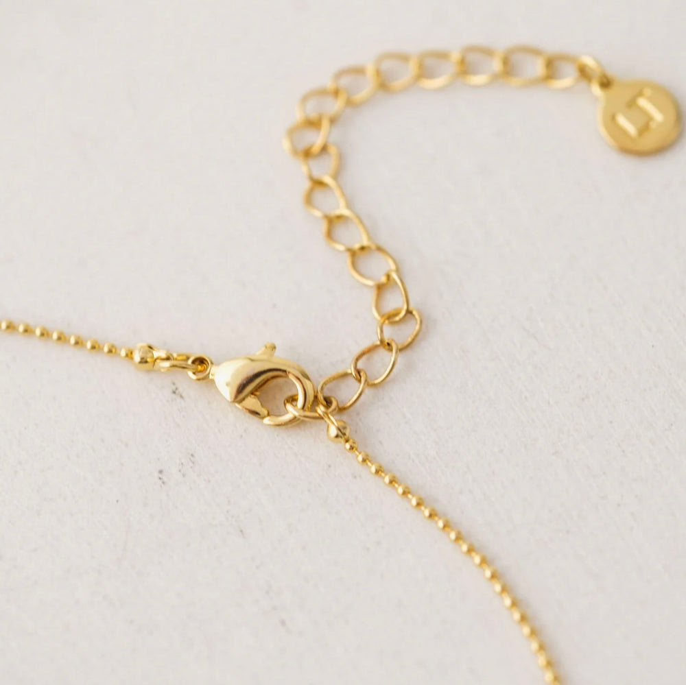 BALL CHAIN GOLD NECKLACE