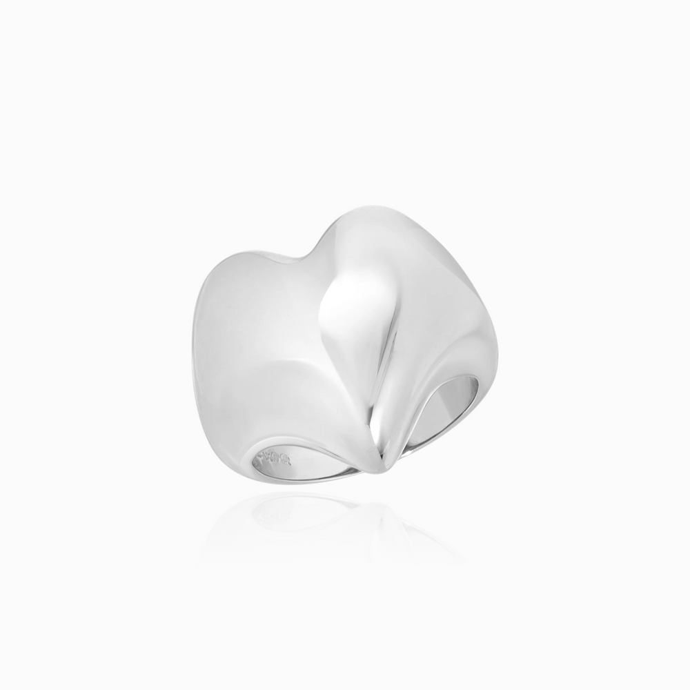 LEEADA & OFFICIALLY QUIGLEY COLLAB | THAT’S SO GOODE HEART RING / SILVER