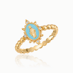 LADY LOURDES RING / AQUA