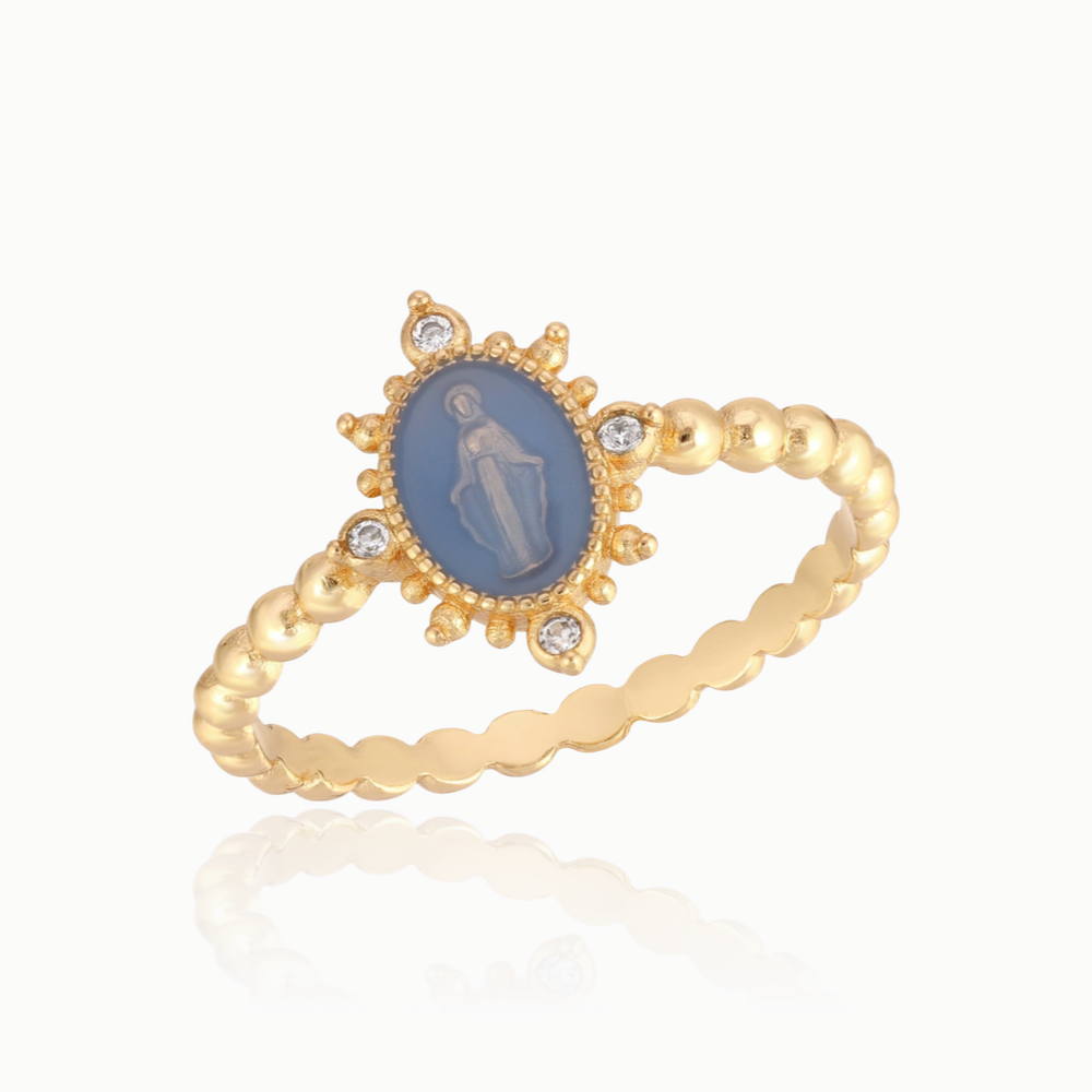 LADY LOURDES RING / FRENCH BLUE