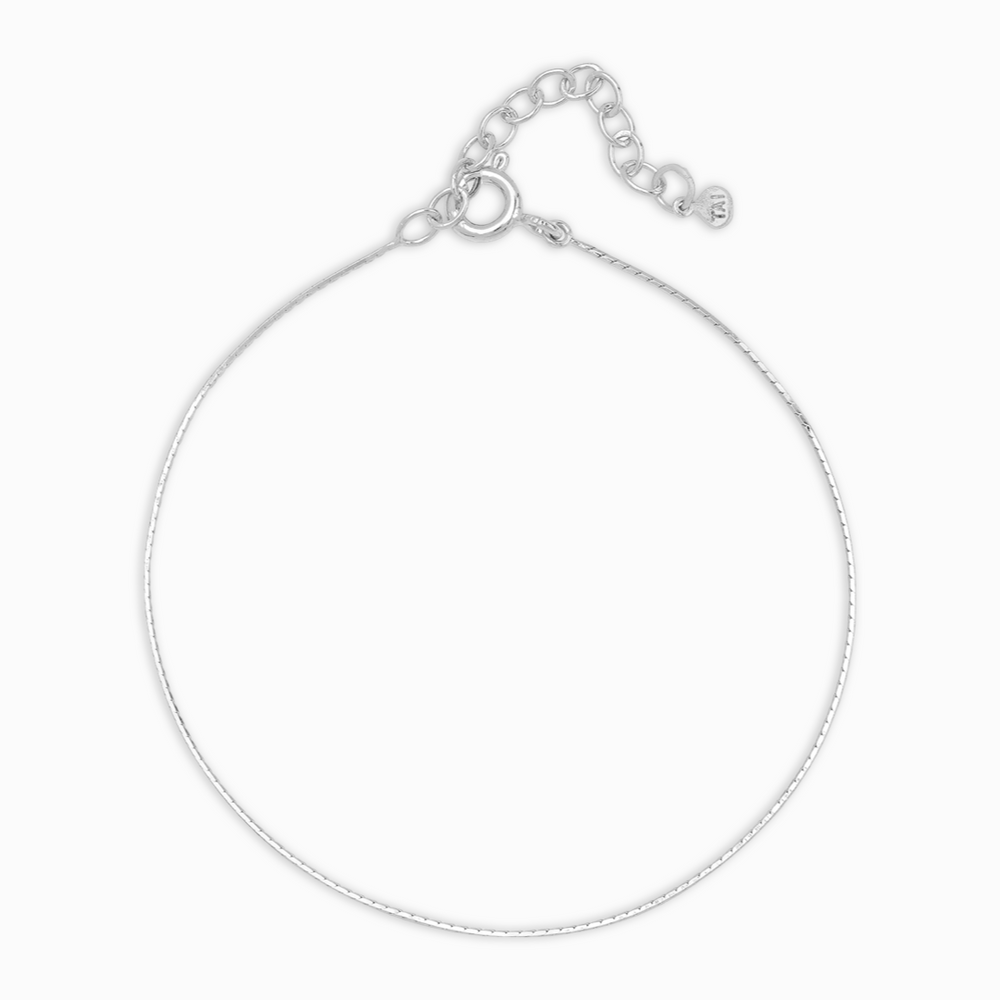 TAI THIN HERRINGBONE CHAIN BRACELET