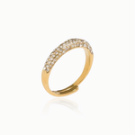 PAVE CZ GOLDEN RING