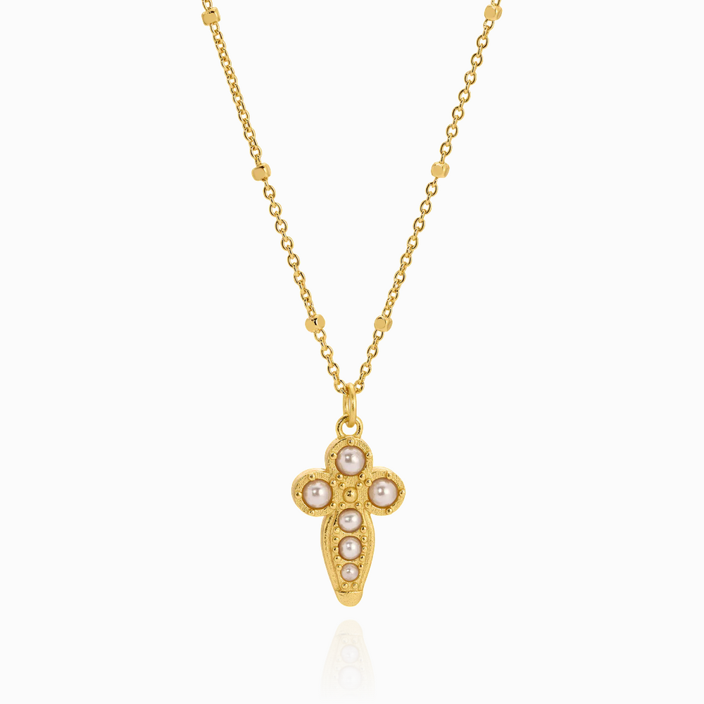 BABY ATHENA NECKLACE / PEARL