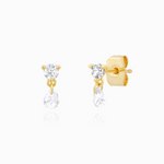 TAI ROUND CZ WITH FLOATING PEAR DROP