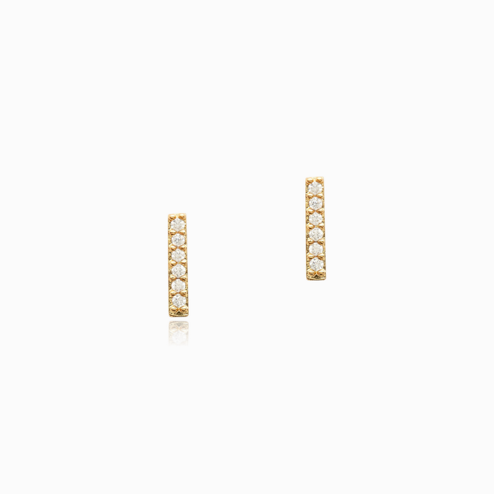 TAI CZ STICK STUD EARRINGS