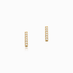 TAI CZ STICK STUD EARRINGS