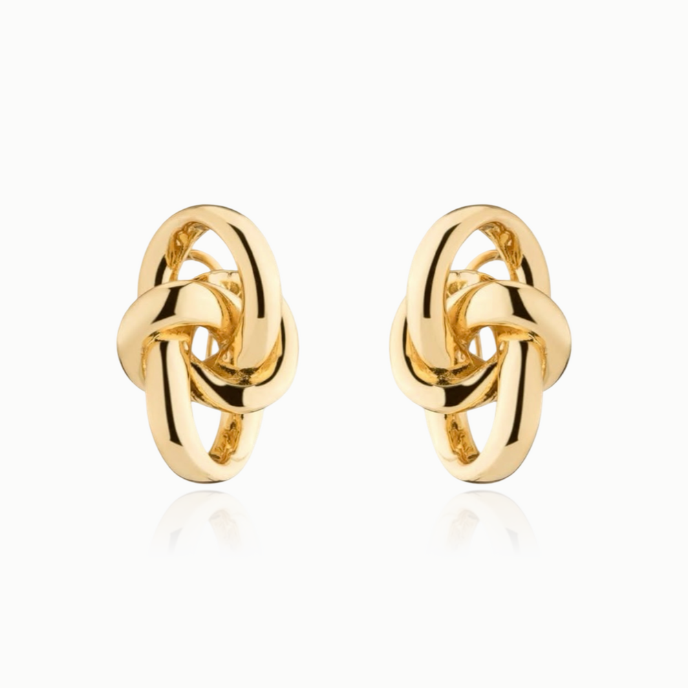 DEMARSON ASHER GOLD EARRINGS