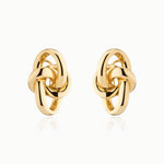 DEMARSON ASHER GOLD EARRINGS