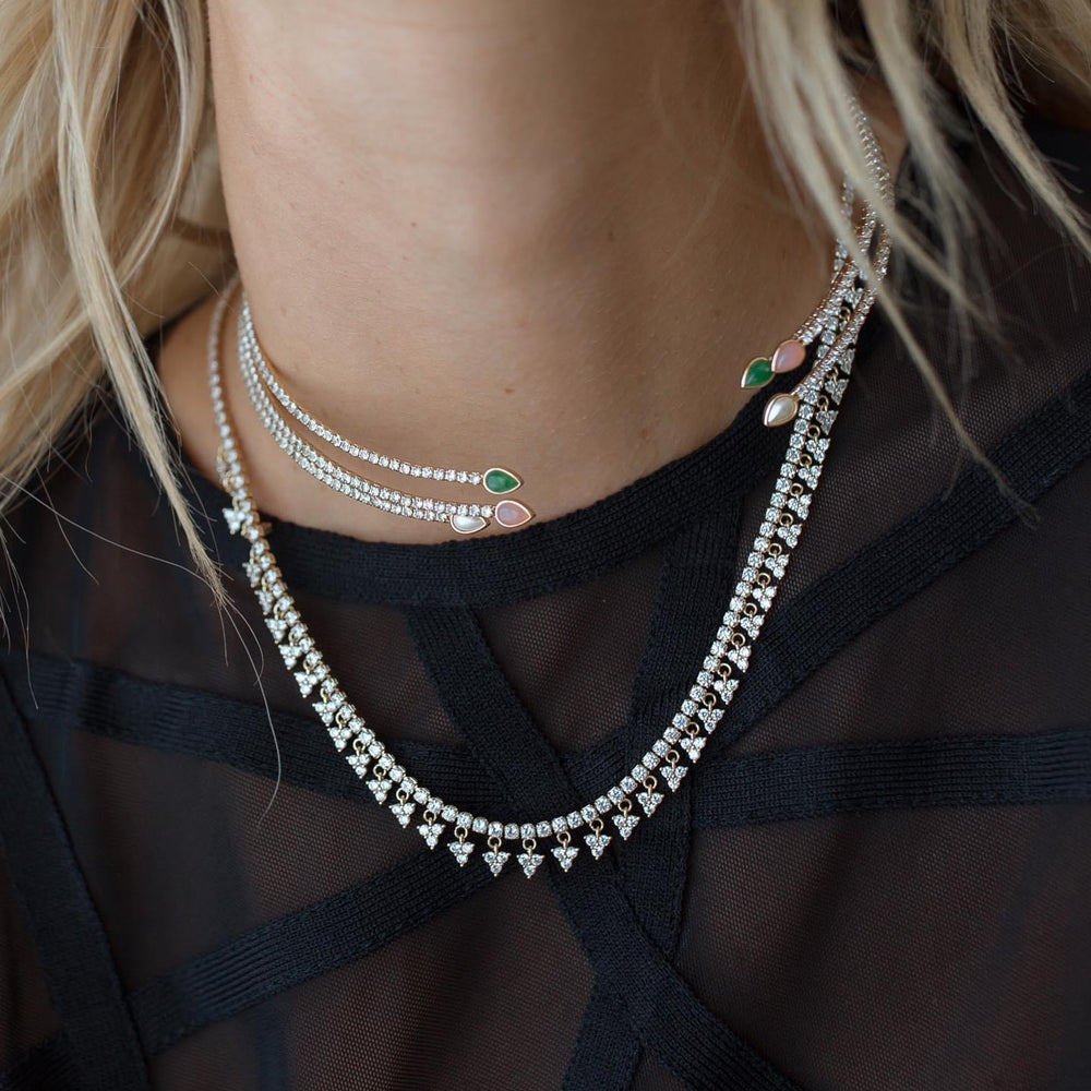 SHAY CHOKER NECKLACE / PEARL