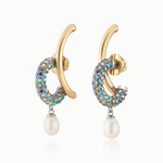 DEMARSON ESTELLA HOOP EARRINGS