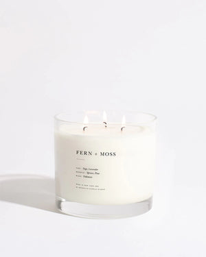 FERN + MOSS MAXIMALIST 3-WICK CANDLE