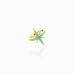 TURQUOISE STAR EAR CUFF