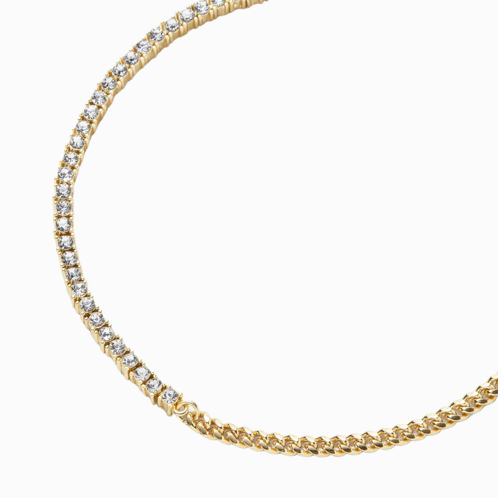 CURB CHAIN & TENNIS BRACELET